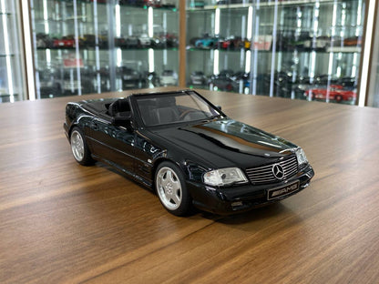 1/18 Resin Mercedes-Benz SL 73 AMG (R129) Convertible 1991 - Black by OttOMobile - Limited 2000 pcs