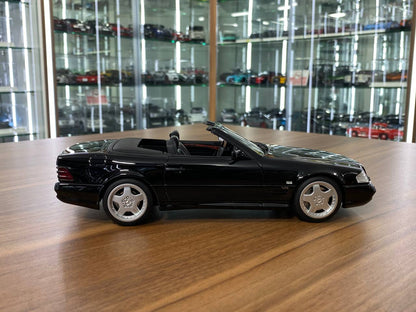 1/18 Resin Mercedes-Benz SL 73 AMG (R129) Convertible 1991 - Black by OttOMobile - Limited 2000 pcs