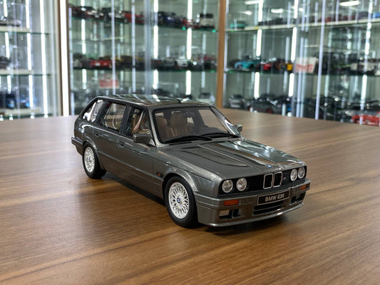 1/18 Resin BMW 325i E30 Touring M Pack 1991 - Grey by OttOMobile - Limited 3000 pcs