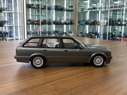 1/18 Resin BMW 325i E30 Touring M Pack 1991 - Grey by OttOMobile - Limited 3000 pcs