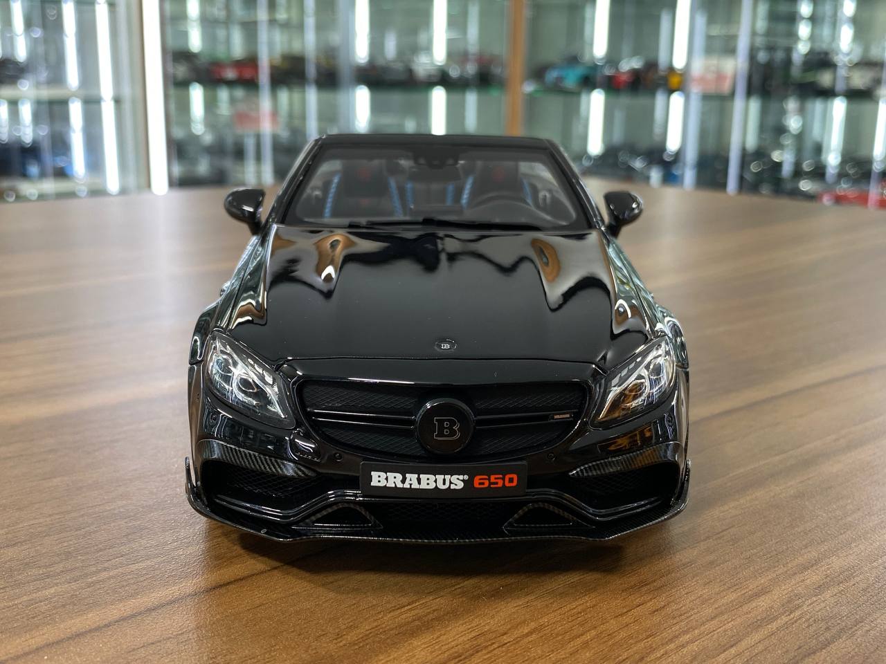 1/18 Resin Mercedes Benz BRABUS 650 C63 S in Black by GTSpirit Limited 500 pcs