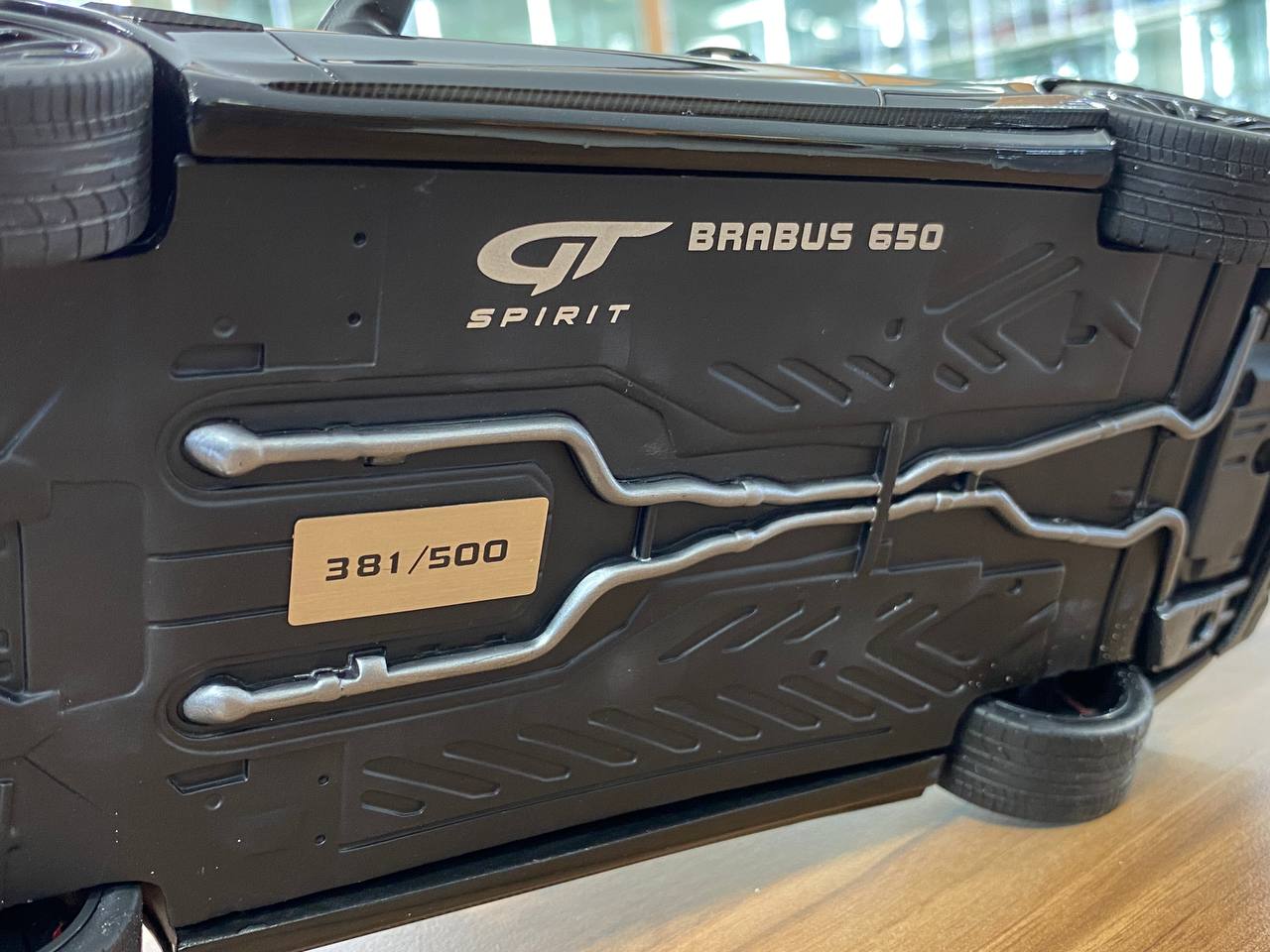 1/18 Resin Mercedes Benz BRABUS 650 C63 S in Black by GTSpirit Limited 500 pcs