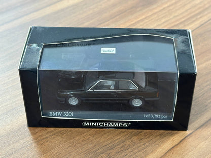 1/43 Diecast Model BMW 3-Series 1989 – Black (Minichamps)