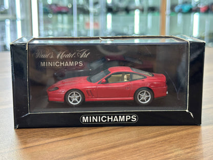 1/43 Diecast Model Ferrari 550 Maranello 1996 in Red (Minichamps)