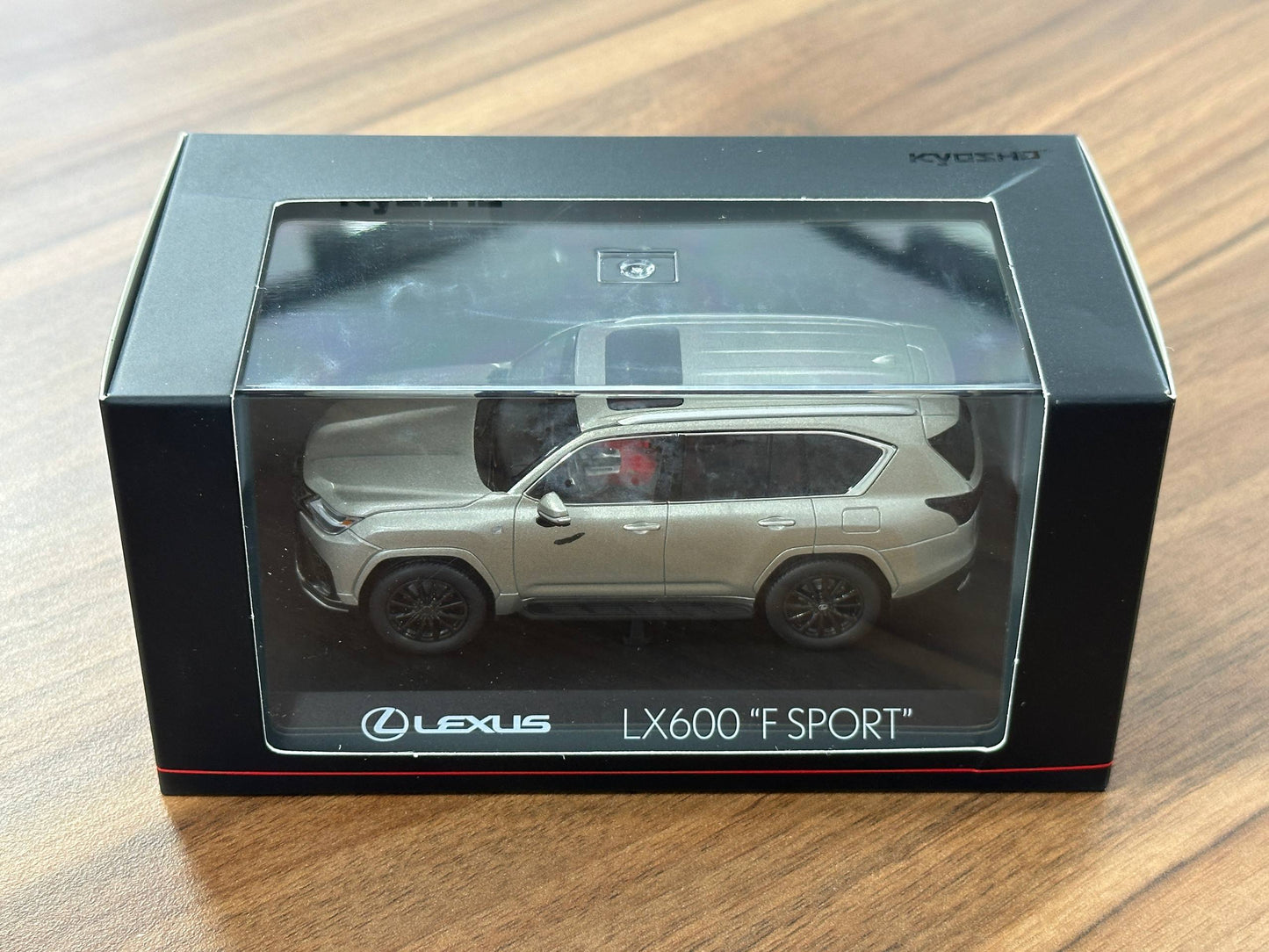 1/43 Diecast Model Lexus LX 600 “F SPORT”  Sonic Titanium (Kyosho)