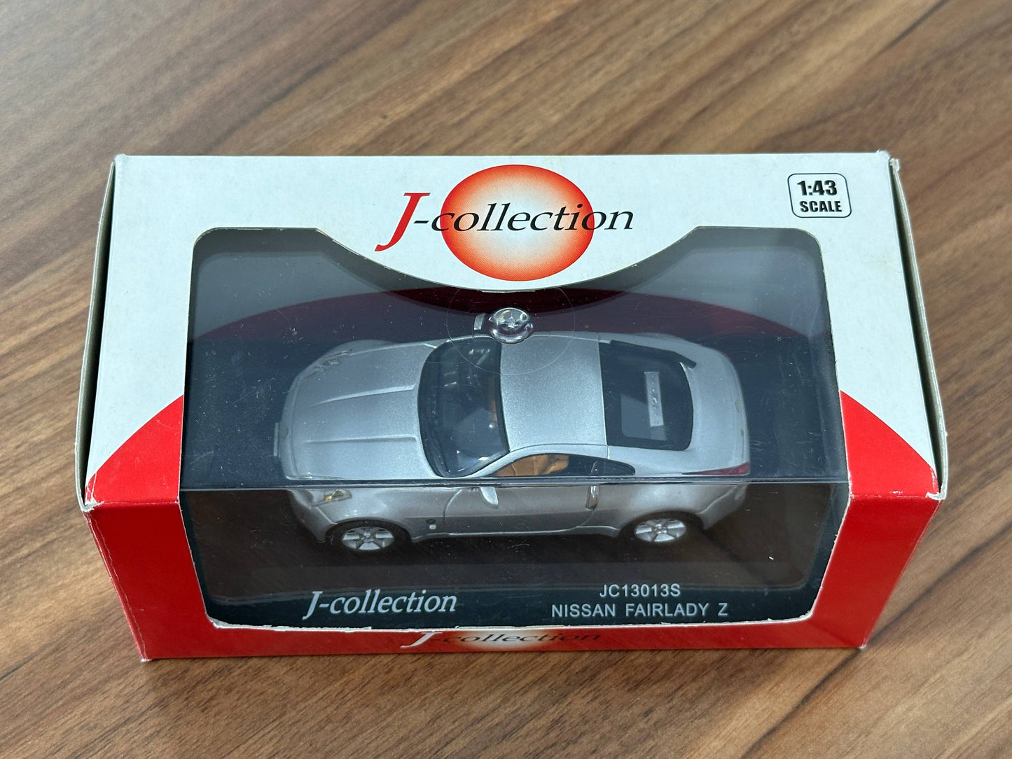 1/43 Diecast Model Nissan Z Coupé in Silver  (J-Collection)
