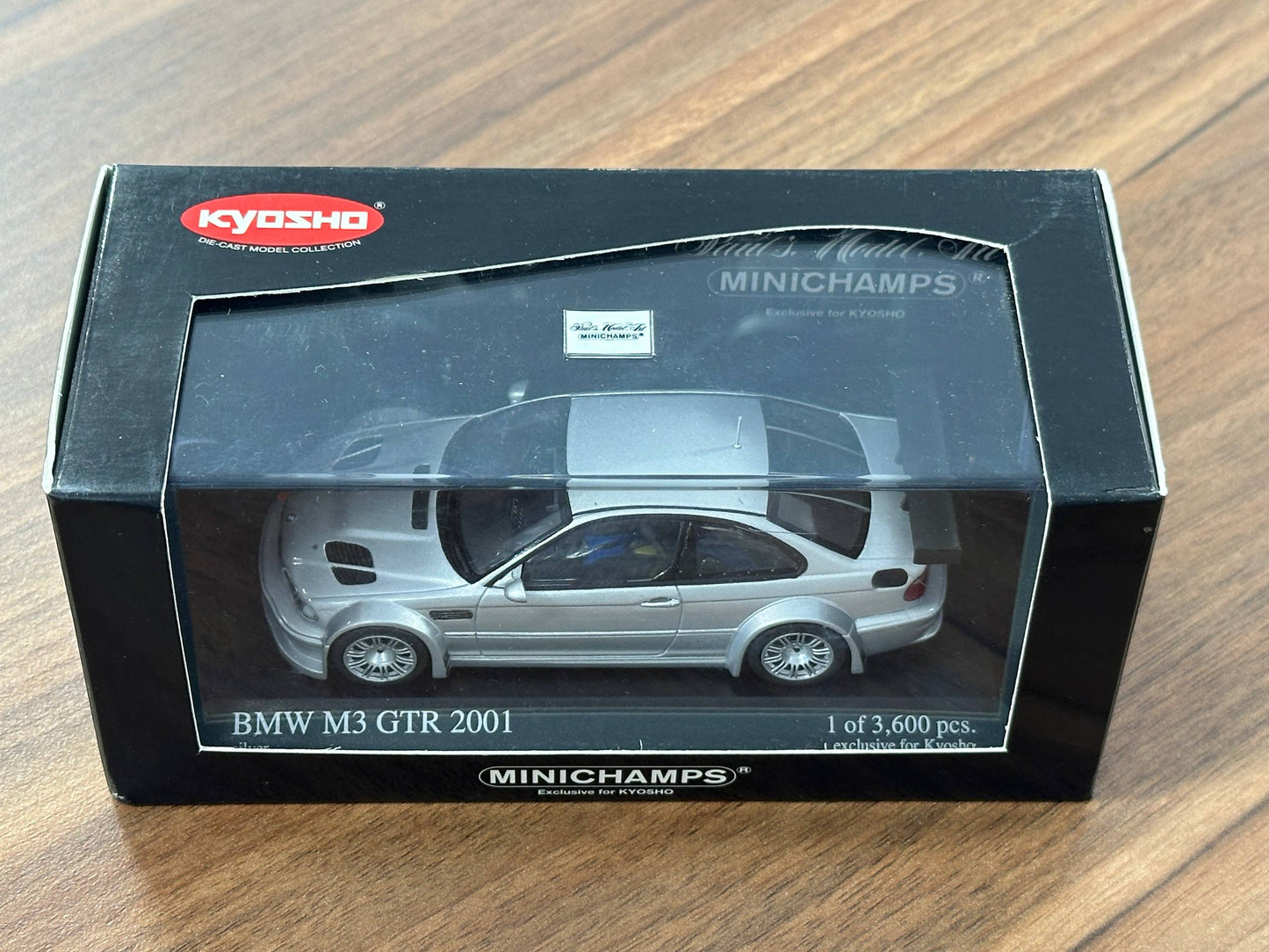 1/43 Diecast Model  BMW M3 GTR 'Street' 2001 (Minichamps)