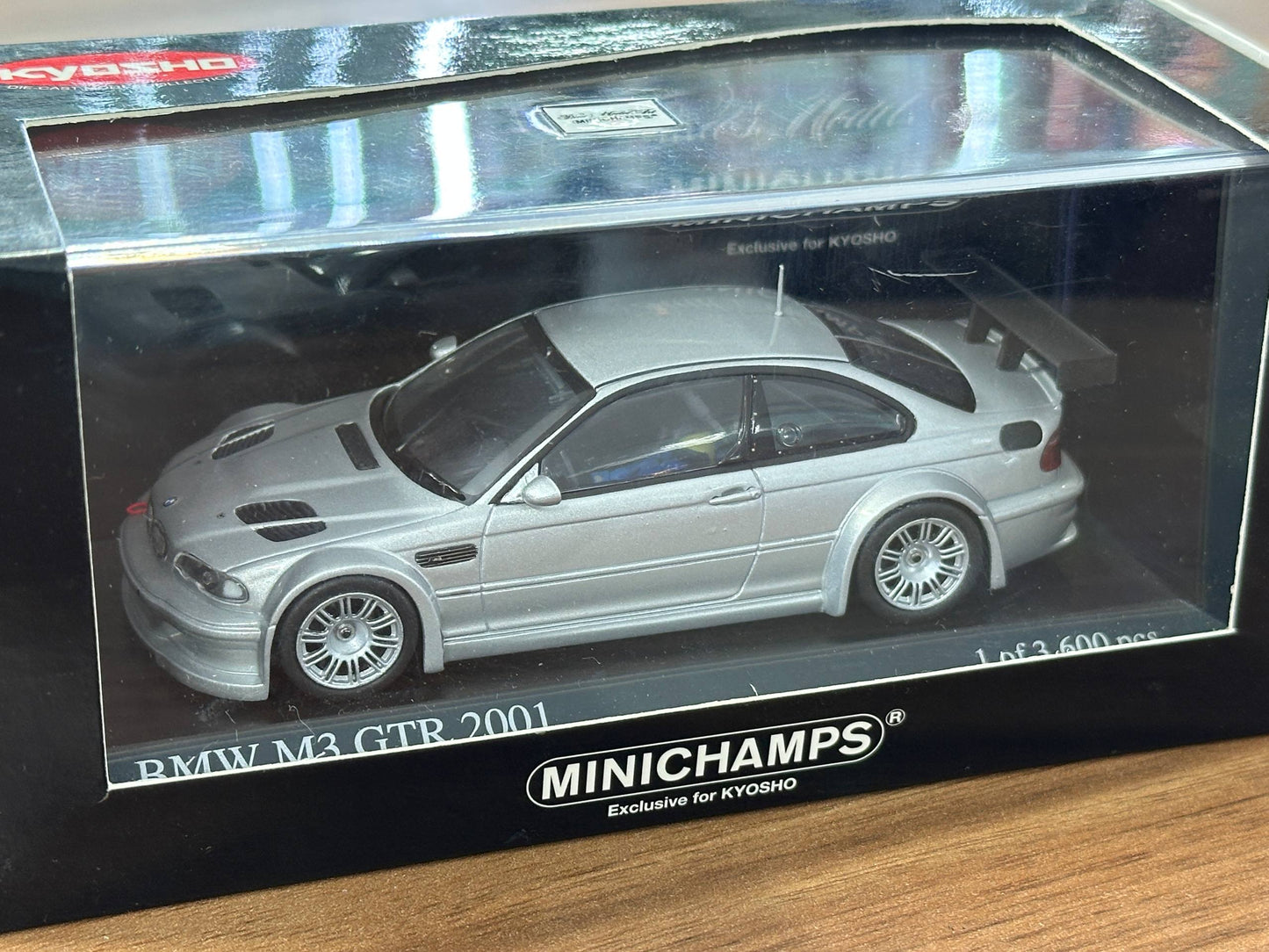 1/43 Diecast Model  BMW M3 GTR 'Street' 2001 (Minichamps)