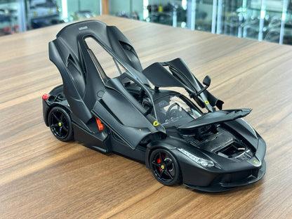 1/18 Metal Diecast Bburago Signature Series Ferrari Laferrari Matt Black