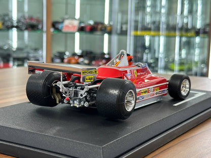 1/18 Metal Diecast Bburago Ferrari 312T4 G. VILLENEUVE 1979 GP SOUTH AFRICA WINNER Red