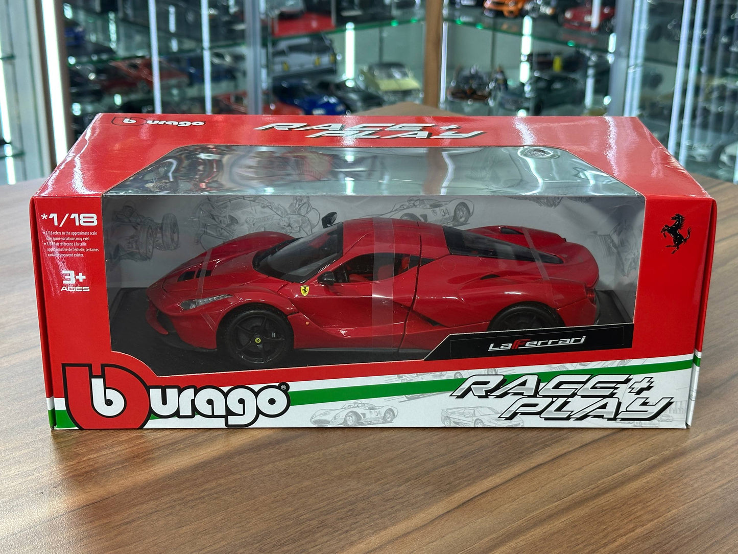 1/18 Metal Diecast Bburago Ferrari La Ferrari Red