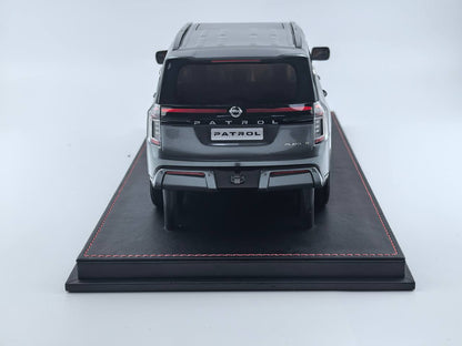 ★[Pre-Order | Delivery Sep 2025] 1/18 Diamand Nissan Patrol Y63  Premium – Grey – Limited Edition 50 pcs