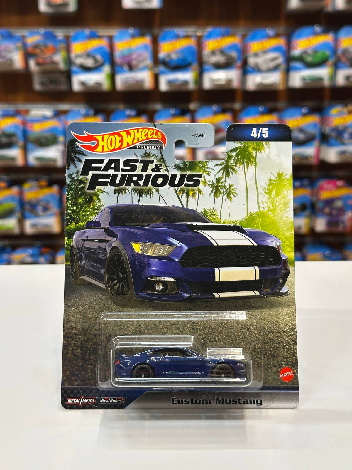 1/64 HotWheels Custom Mustang