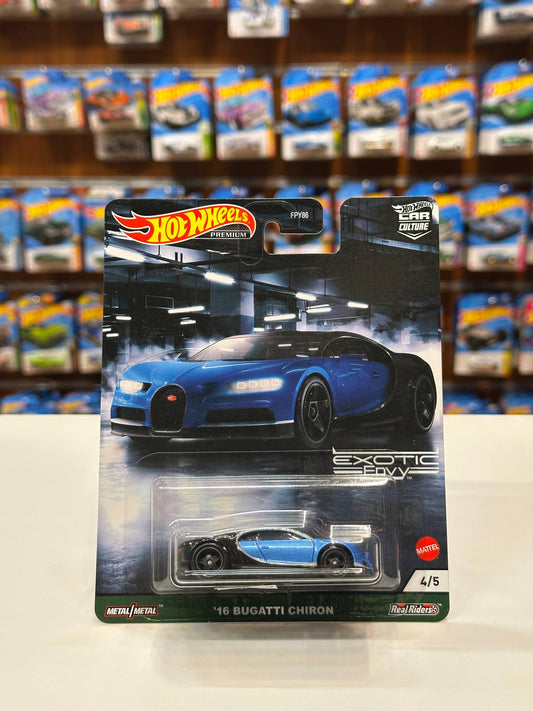 1/64 HotWheels Bugatti Chiron 16