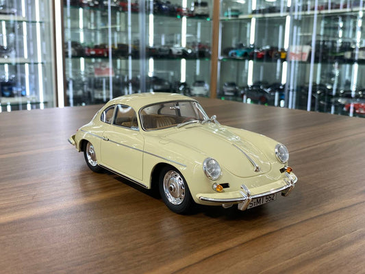 1/18 Resin Porsche 356B 2000 GS Carrera 2 1962 in Beige by GT Spirit - Limited 1000 pcs