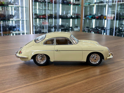 1/18 Resin Porsche 356B 2000 GS Carrera 2 1962 in Beige by GT Spirit - Limited 1000 pcs