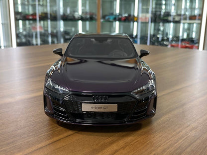 1/18 Resin Audi RS E-Tron GT in Dark Purple by GTSpirit - Limited 999 pcs