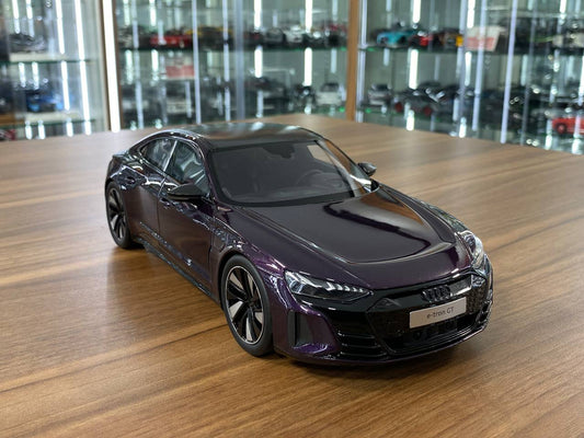 1/18 Resin Audi RS E-Tron GT in Dark Purple by GTSpirit - Limited 999 pcs
