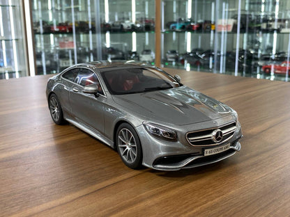 1/18 Resin Mercedes Benz S 63 AMG in Grey by GT Spirit Limited 1000 pcs