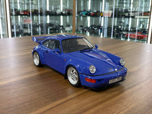 1/18 Resin GT Spirit Porsche 911 (964)  Carrera RS 3.8 1992 Blue Limited 999 pcs