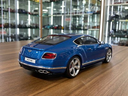 1/18 Resin GT Spirit Bentley Continental GT V8 S 2015  Blue Limited 504 pcs