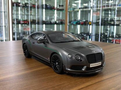 1/18 Resin Bentley Continental GT3-R 2015 Matt Grey Limited 504 pcs