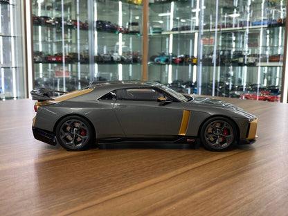 1/18 Resin Nissan GT-R50 BY ITALDESIGN 2018 Grey metallic/ Copper  Limited 1400
