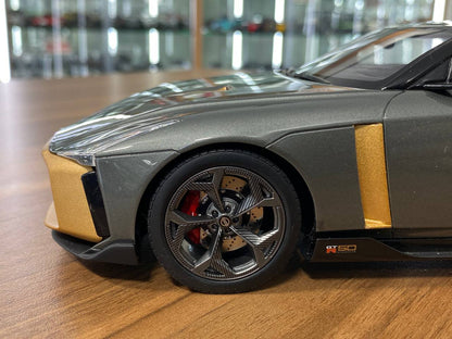 1/18 Resin Nissan GT-R50 BY ITALDESIGN 2018 Grey metallic/ Copper  Limited 1400
