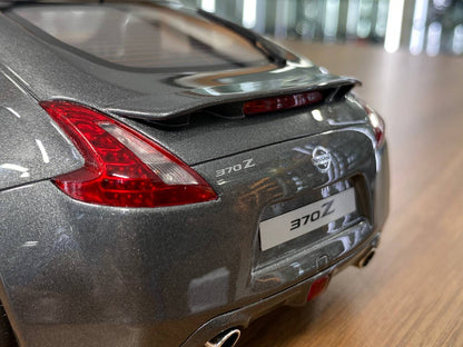 1/18 Resin Nissan 370Z Coupe 2009 Grey by GT Spirit - Limited 2000 pcs