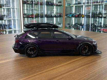 1/18 Resin GT Spirit Audi RS 6 Avant C7 Body Kit Widebody 2018 Dark purple  Limited 1200 pcs