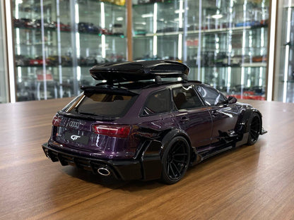 1/18 Resin GT Spirit Audi RS 6 Avant C7 Body Kit Widebody 2018 Dark purple  Limited 1200 pcs
