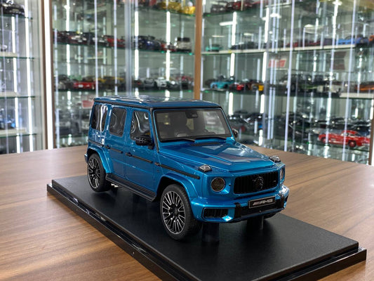 1/18 Resin GT Spirit Mercedes Benz AMG G63 2024 Hyperblue magno Limited 999 pcs