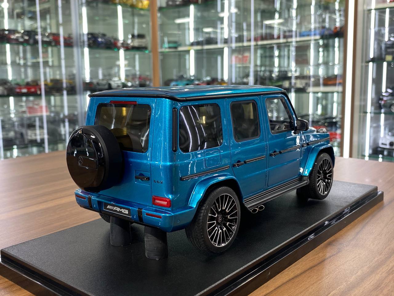 1/18 Resin GT Spirit Mercedes Benz AMG G63 2024 Hyperblue magno Limited 999 pcs