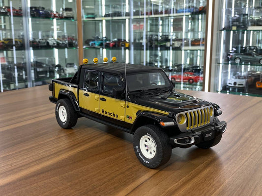 1/18 Resin GT Spirit JEEP Gladiator Honcho 2021 Black yellow Limited 500