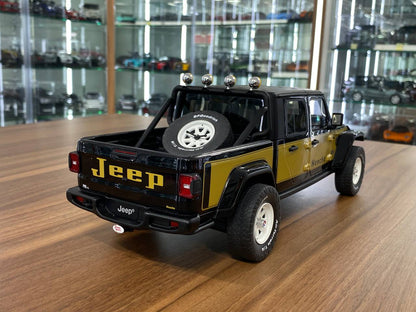 1/18 Resin GT Spirit JEEP Gladiator Honcho 2021 Black yellow Limited 500