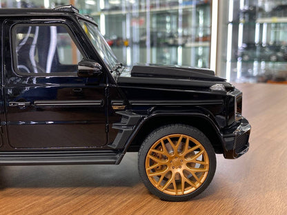 1/18 Resin model GT Spirit Mercedes Benz G 63 BRABUS 800 Widestar black / gold rim