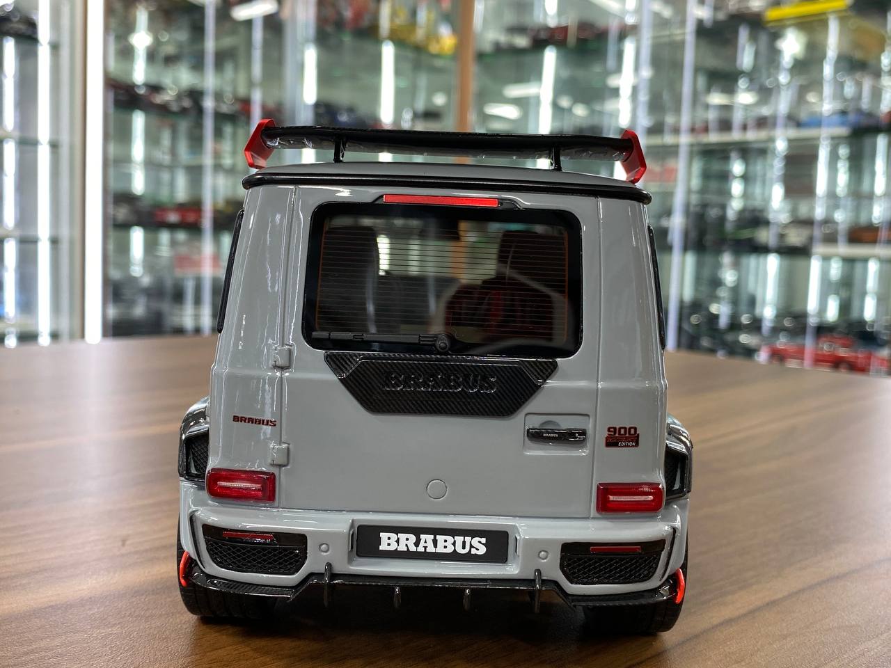 1/18 Resin Mercedes-Benz Brabus G900 Rocket Grey Model Car by GT Spirit