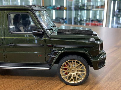 1/18 Resin model GT Spirit Mercedes Benz G 63 BRABUS 700 Widestar 2023 Olive Green Limited 999 pcs