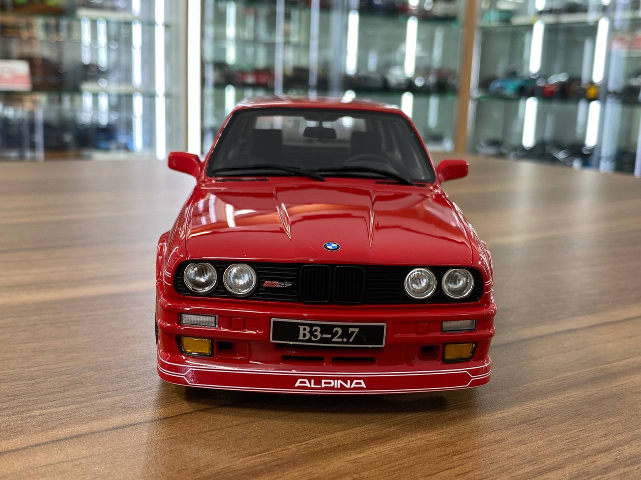 1/18 Resin Otto Mobile BMW Alpina B# 2.7 E30 Touring 1990 Brilliant Red Limited 3000 pcs