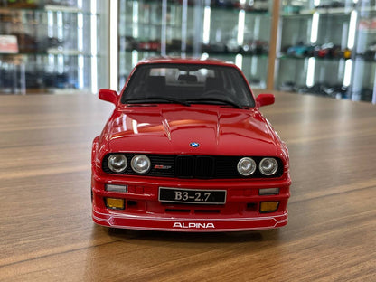 1/18 Resin Otto Mobile BMW Alpina B# 2.7 E30 Touring 1990 Brilliant Red Limited 3000 pcs