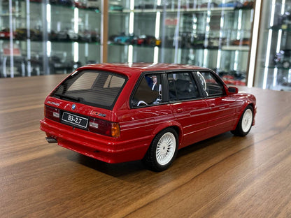 1/18 Resin Otto Mobile BMW Alpina B# 2.7 E30 Touring 1990 Brilliant Red Limited 3000 pcs