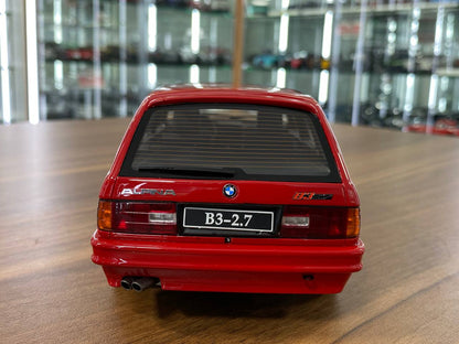 1/18 Resin Otto Mobile BMW Alpina B# 2.7 E30 Touring 1990 Brilliant Red Limited 3000 pcs