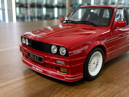 1/18 Resin Otto Mobile BMW Alpina B# 2.7 E30 Touring 1990 Brilliant Red Limited 3000 pcs