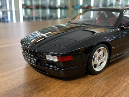 1/18 Resin Otto Mobile BMW 850 CSI E31 1990 black Limited 1500 pcs