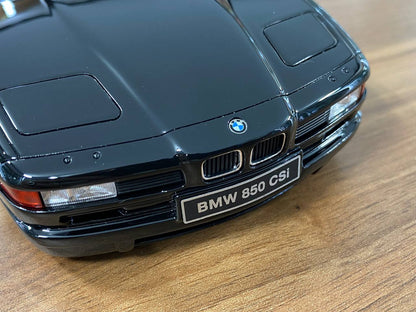 1/18 Resin Otto Mobile BMW 850 CSI E31 1990 black Limited 1500 pcs