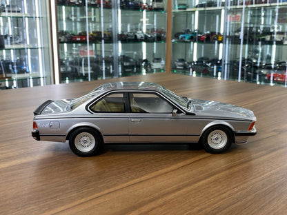 1/18 Resin Otto Mobile BMW 635 CSI (E24) 1982 Polaris Silver Limited 2000 pcs