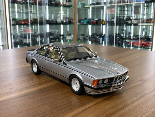 1/18 Resin Otto Mobile BMW 635 CSI (E24) 1982 Polaris Silver Limited 2000 pcs
