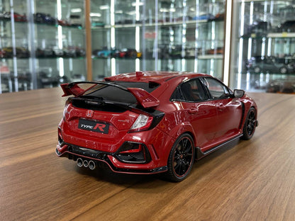1/18 Resin Otto Mobile Honda Civic Type R GT (FK8) Red Limited 2500 pcs