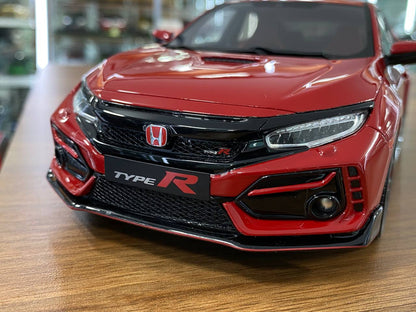 1/18 Resin Otto Mobile Honda Civic Type R GT (FK8) Red Limited 2500 pcs