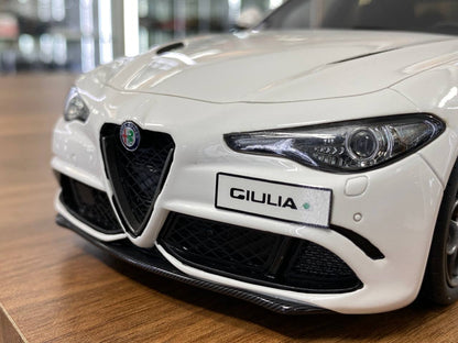 1/18 Resin Otto Mobile
Alfa Romeo Giulia Quadrifoglio
white
Limited 2500 pcs